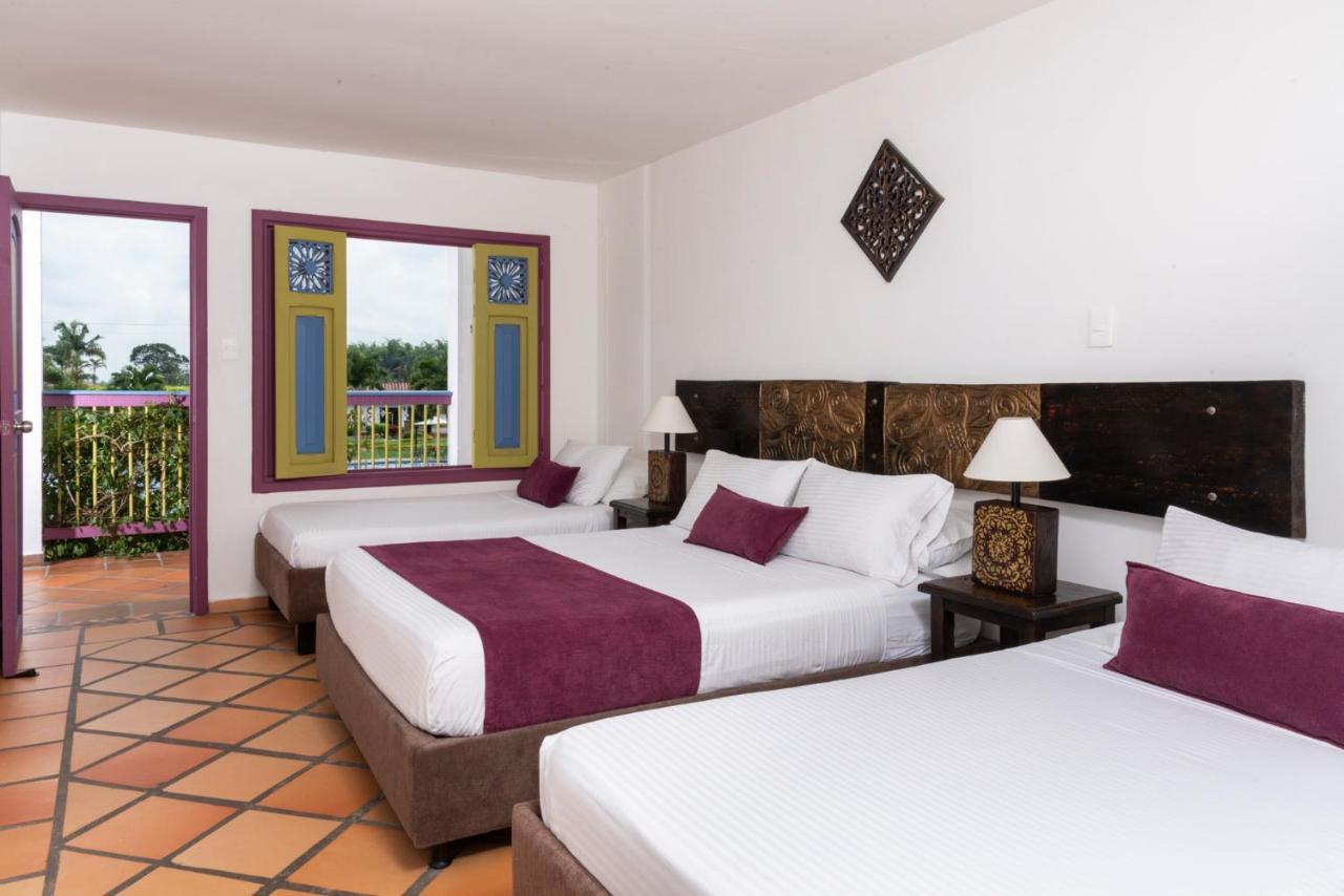 Hotel Campestre Cafe Cafe Montenegro Exterior photo
